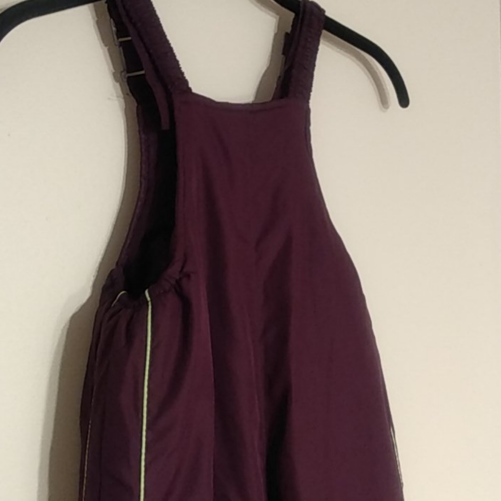 Girls Purple Snowsuit Outwear | Size: M(5-6) - Picture 7 of 9